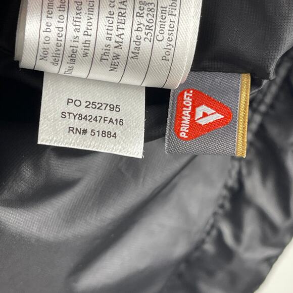 Patagonia Women's Black Nano Puff Vest Style #84247 Size Large Embroidered - Picture 9 of 12